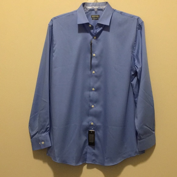 Kenneth Cole Reaction Button Up Long Sleeve Shirt - Picture 2 of 8